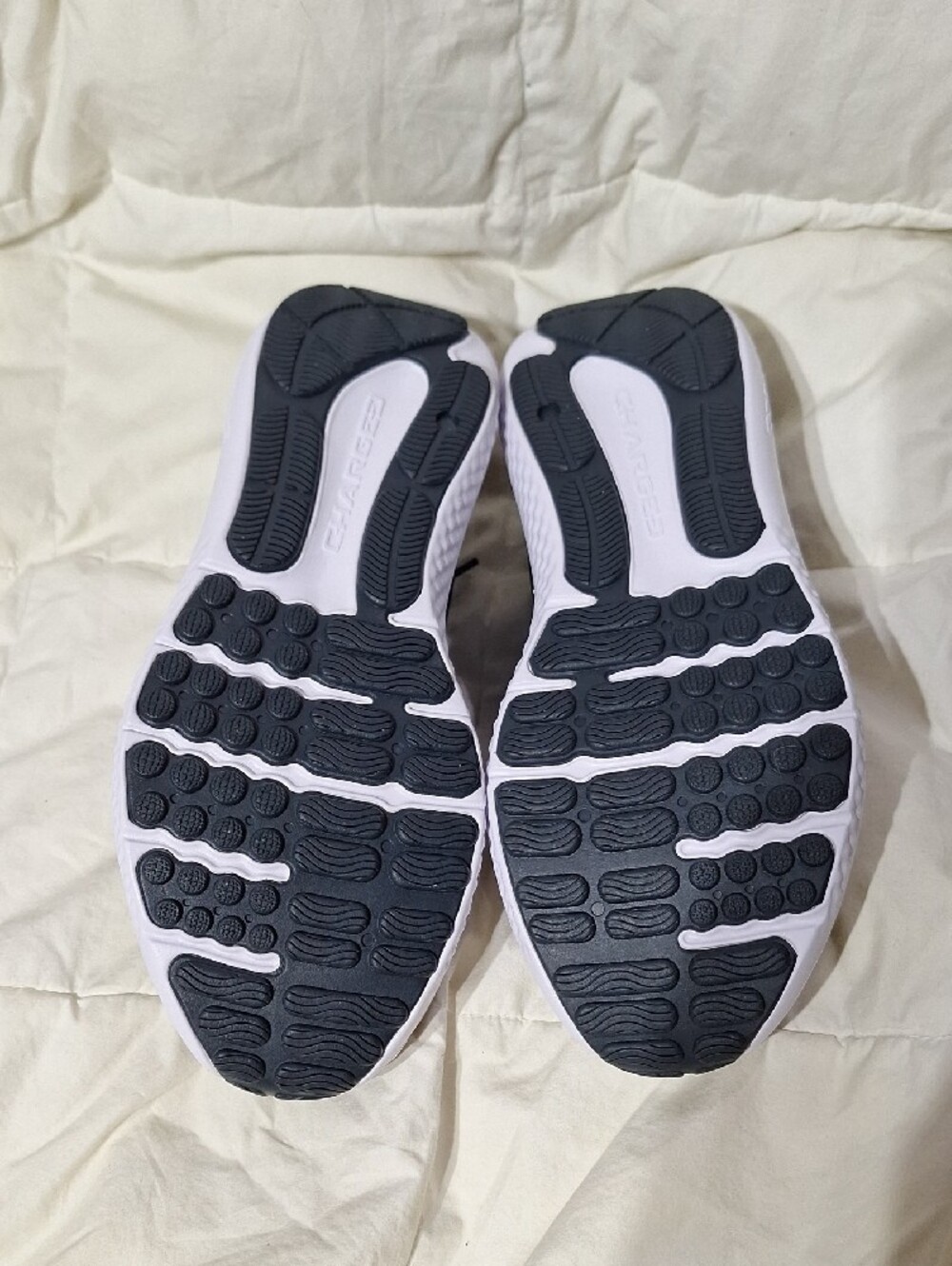 Under Armour Women's Black & White Lightweight Mesh Trainers - Picture 5 of 7
